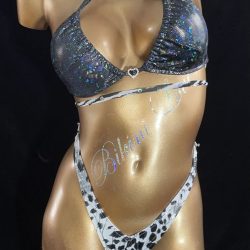 Black/White/Grey Practise bikini