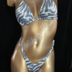 Black/White Practise bikini