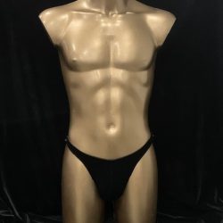 Black velvet posing trunks  28/29 Waist
