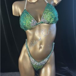 Green Competition Bikini