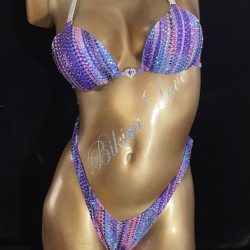 Pink/ Purple Competition Bikini