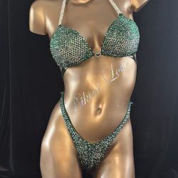 Green Competition Bikini