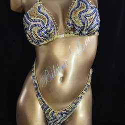 Gold Competition Bikini