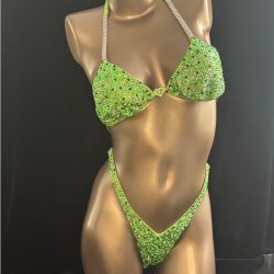 Green Competition Bikini