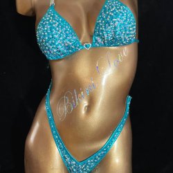 Teal Competition Bikini